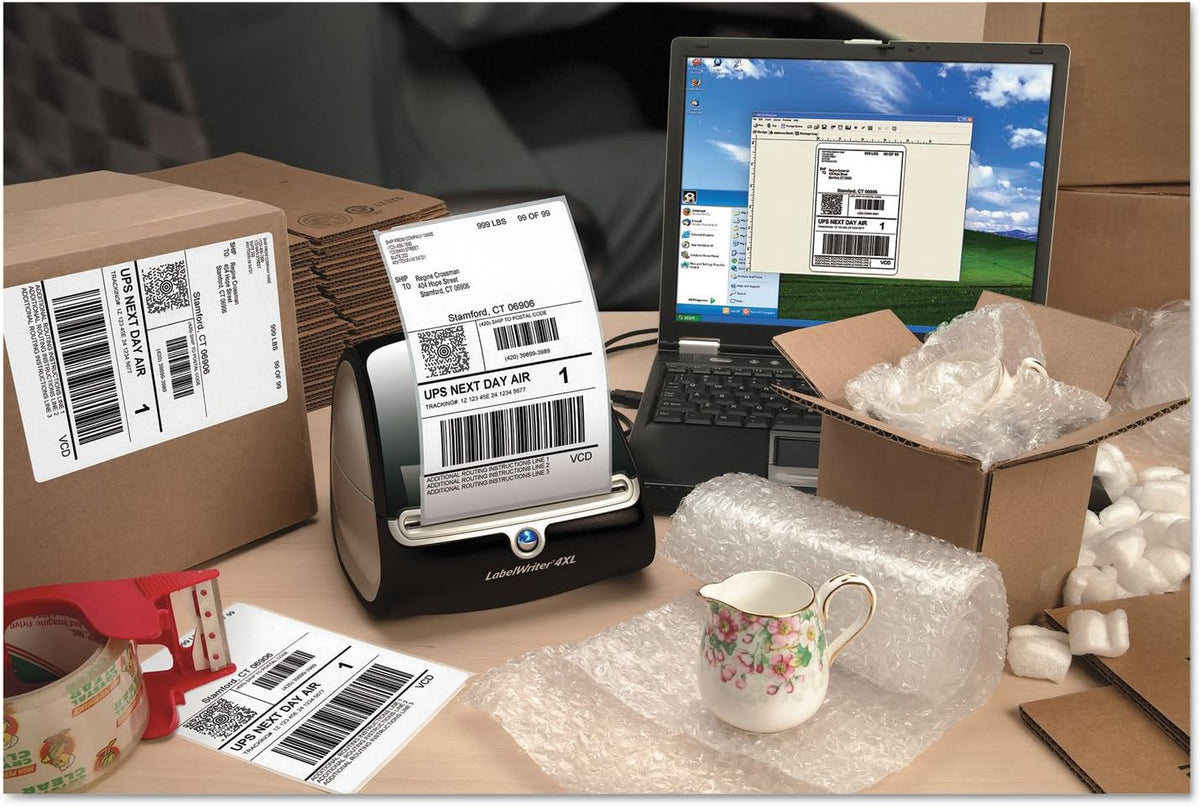How to connect Brother label printer to computer