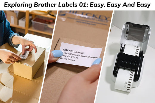 Exploring Brother Labels : Easy, Easy And Easy – BETCKEY Label