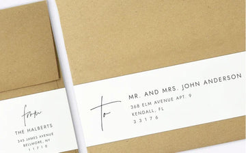 mailing labels template