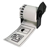 Brother DK-2113 Black on Clear Film Continuous Labels