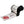 Load image into Gallery viewer, Betckey Brother DK-2251 Black/Red on White Continuous Labels 2.4 in x 100 ft