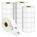 Thermal circle labels – no ink or toner needed