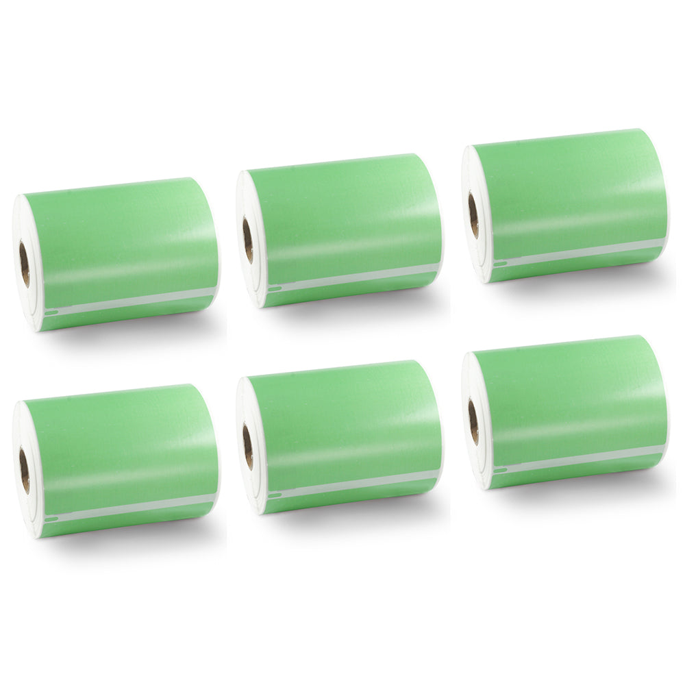 Green Dymo 4x6 Shipping Label 6 roll