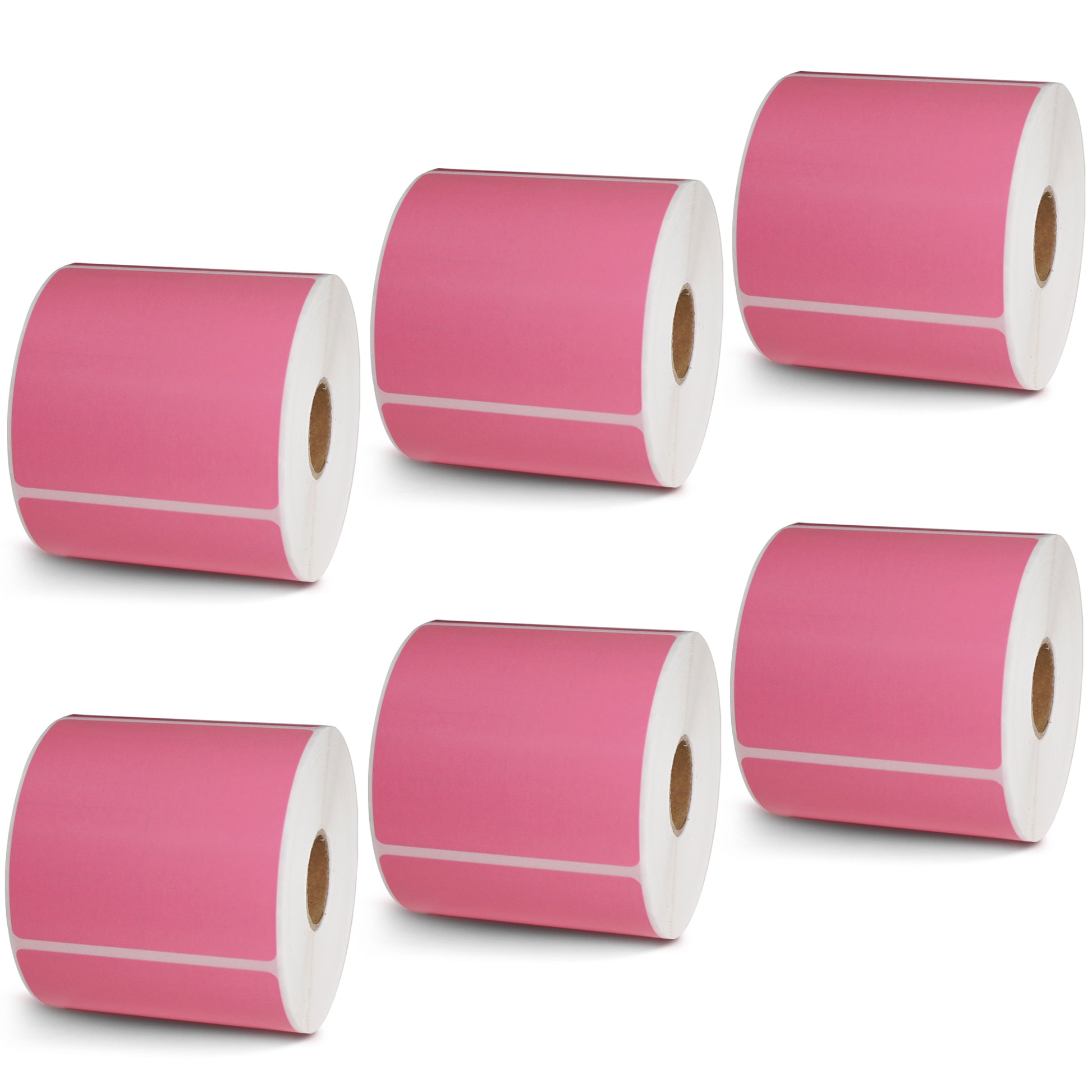 3" x 3" Pink Direct Thermal Labels