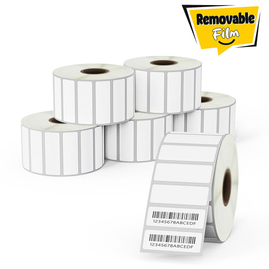 1.5" x 0.5" File Folder & Address Removable Film Labels