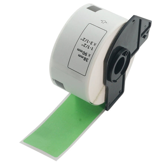 Brother DK-1208 Green Address Labels