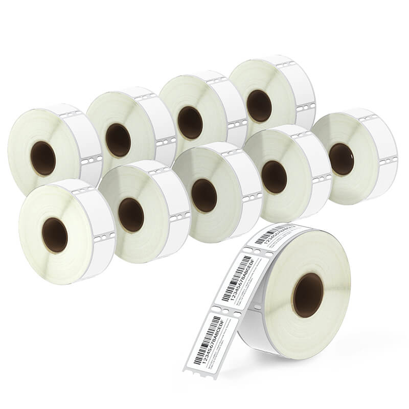 Betckey Dymo 30347 Compatible Book Spine Labels 1" x 1-1/2"