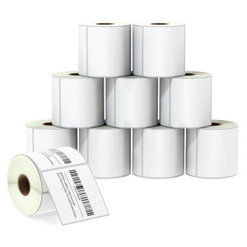 3" x 3" Square Direct Thermal Labels