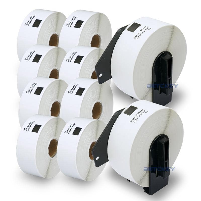 Betckey Brother DK-1201 Compatible Address Labels DK1201 Labels 1.1 in x 3.5 in