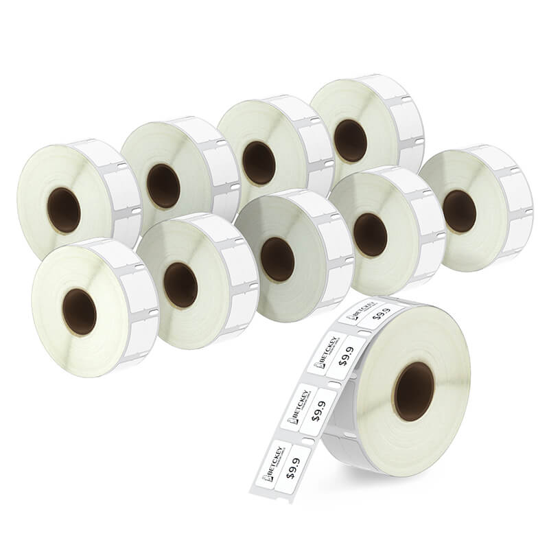 DYMO 30333 2-Up Labels 1/2" x 1" Extra Small Multipurpose Labels