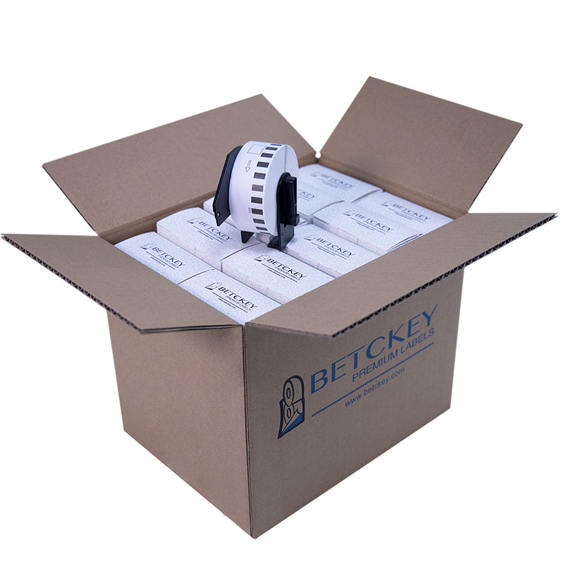 Betckey Brother DK-2210 Compatible Continuous Labels DK2210 Labels 1.1 in x 100 ft