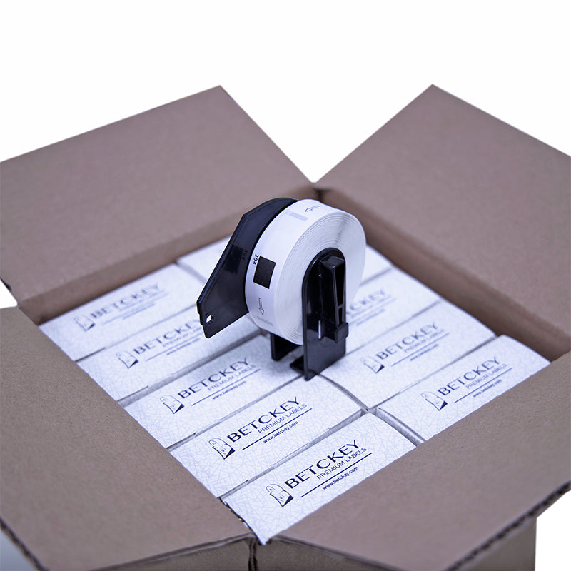 Brother DK-1204 Multi-Purpose Address Labels DK1204 Labels 0.66 in x 2.1 in