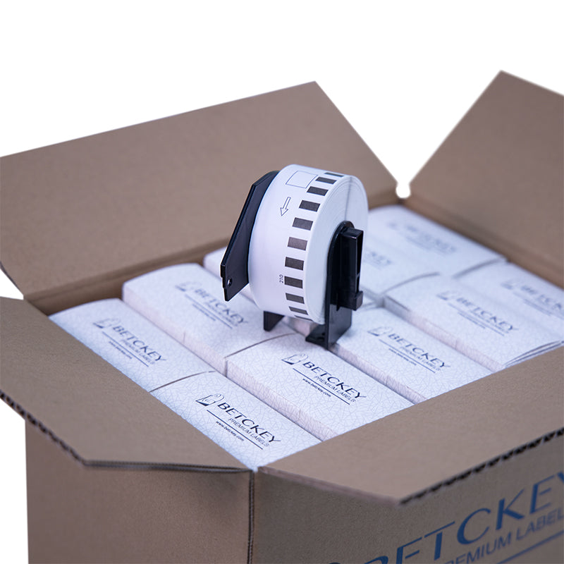 Betckey Brother DK-2210 Compatible Continuous Labels DK2210 Labels 1.1 in x 100 ft