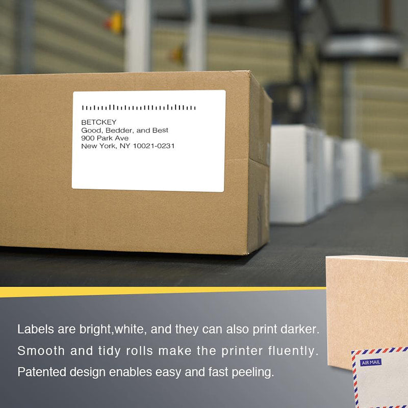 Zebra 4" x 6" Blank Shipping Labels Direct Thermal Labels