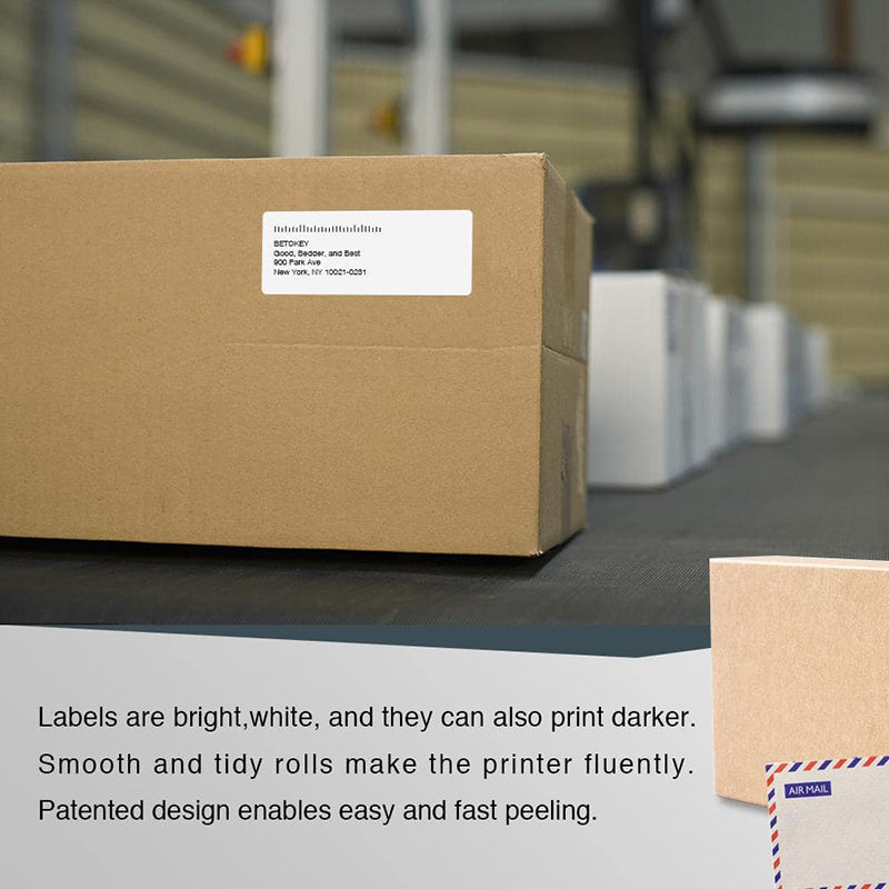 Betckey Dymo 30321 Large Address Labels 1-4/10" x 3-1/2"