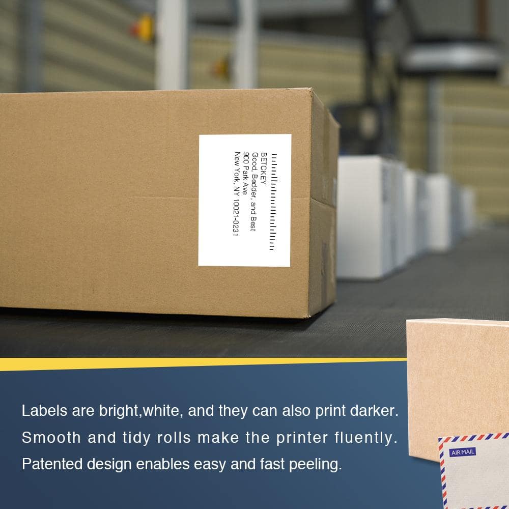 Betckey Brother DK-2243 Continuous Shipping Labels DK2243 Labels 4 in x 100 ft