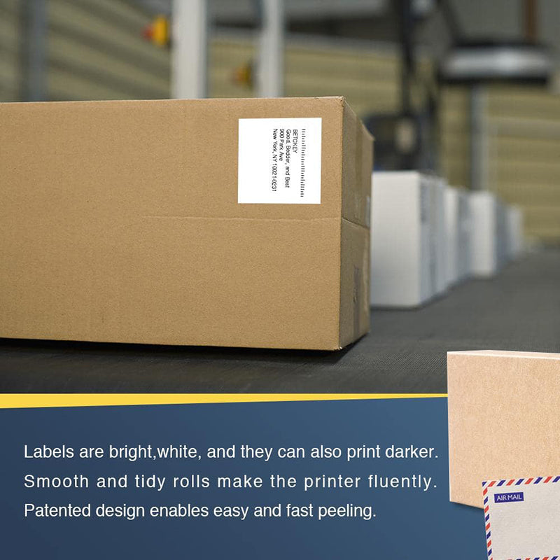 Brother DK-4205 Continuous Removable Labels DK4205 Labels 2-3/7" x 100'
