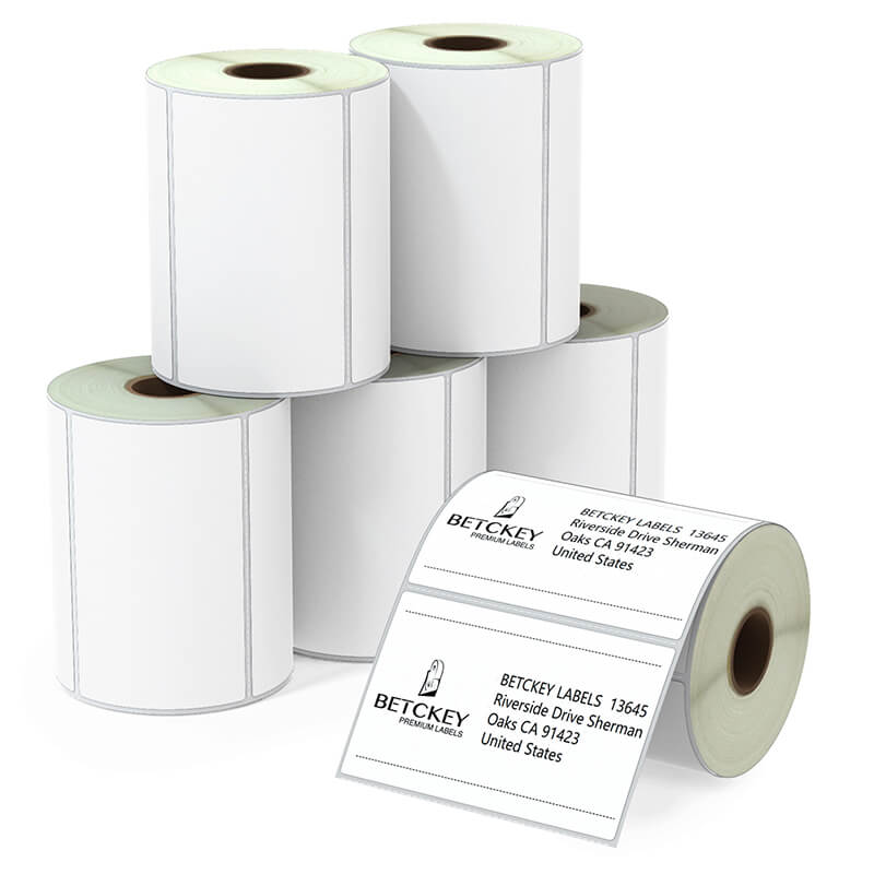 Zebra 4" x 2.5" Shipping Labels Multipurpose Direct Thermal Labels