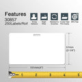 Betckey Dymo 30857 Visitor Name Tag Badge Labels 2-1/4