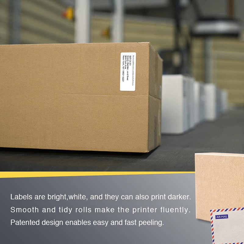 Zebra 2.5" x 1" Multipurpose & Barcode Labels Direct Thermal Labels