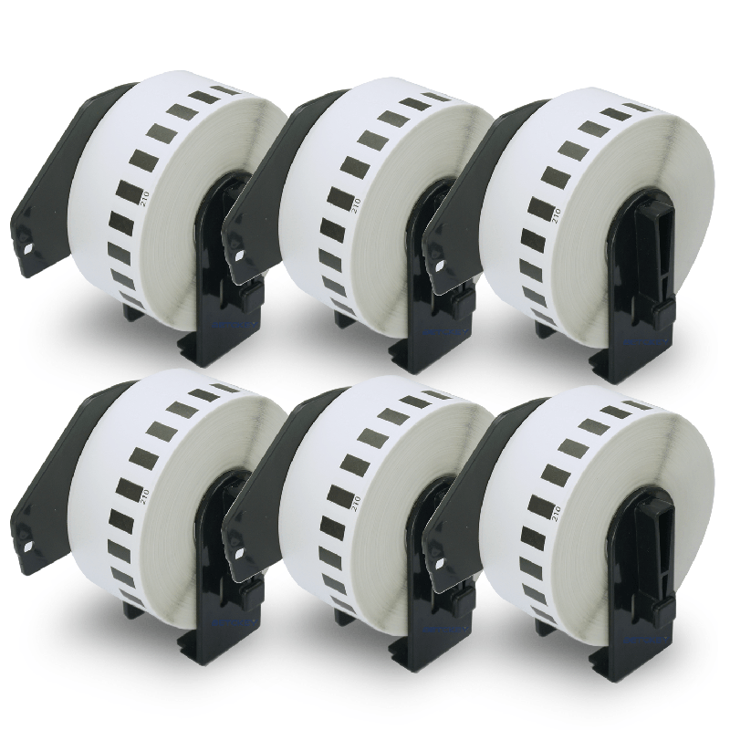 Betckey Brother DK-2210 Compatible Continuous Labels DK2210 Labels 1.1 in x 100 ft