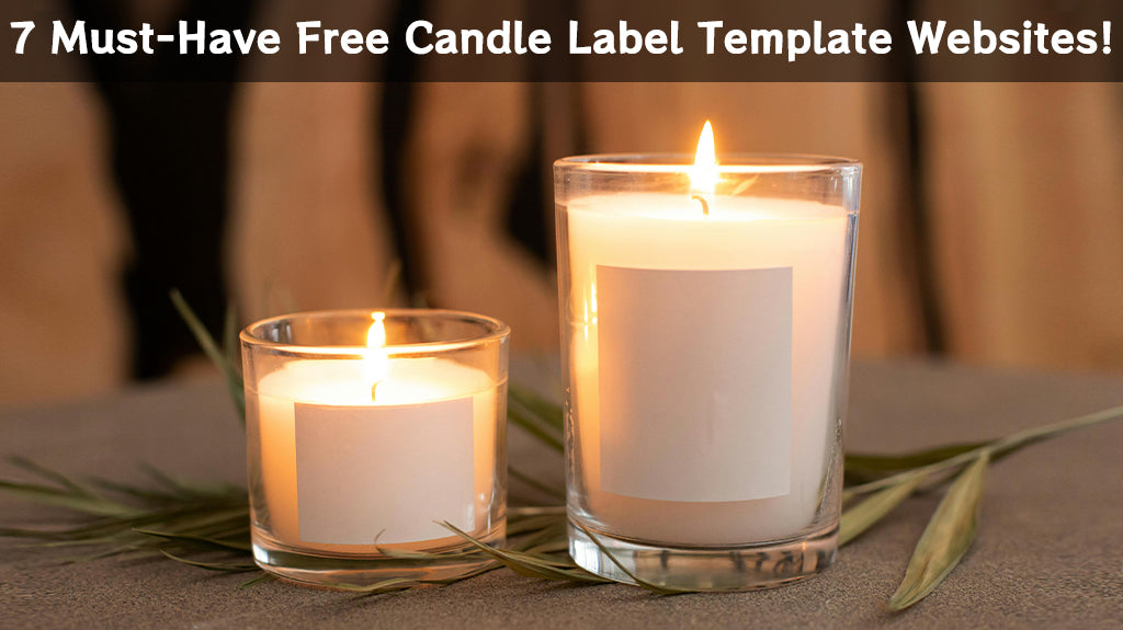 candle label design