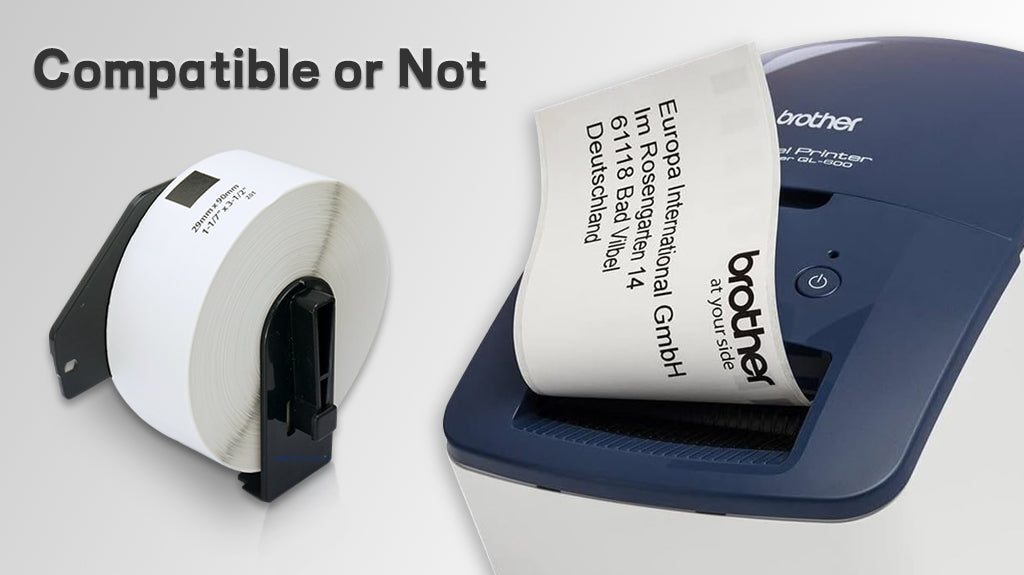 Is Brother DK-1201 Label Compatible with Brother QL 600 Label Printer