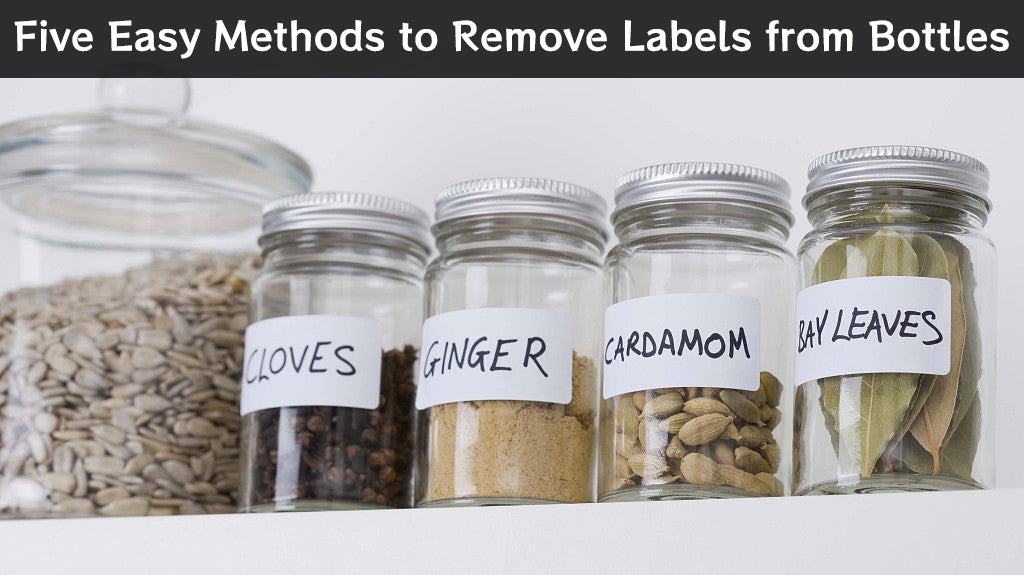 Five Easy Methods to Remove Labels from Bottles – BETCKEY Label