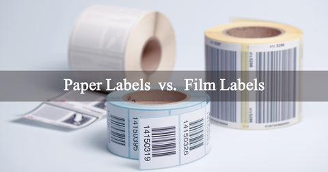 Know your Label materials: Film Labels versus Paper Labels