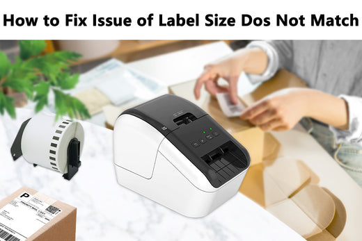 Printing Label Szie Does Not Match