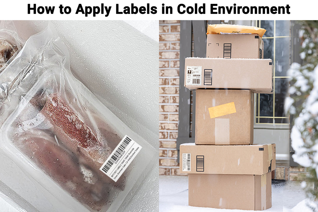 How to Apply Labels in Cold Environment - Betckey Labels