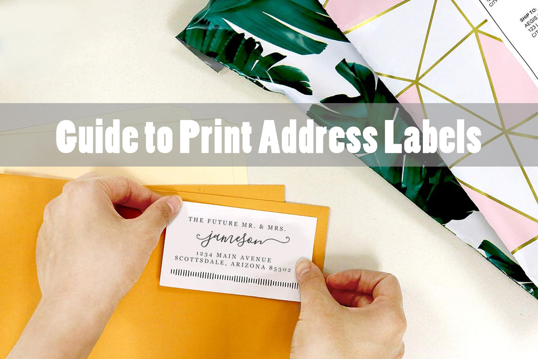 How to print address labels from Word, Excel, Google Sheets