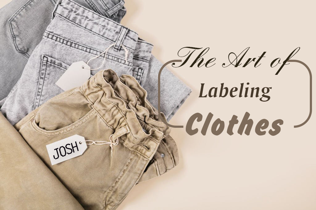 Never Lose a Sock Again: The Art of Labeling Clothes