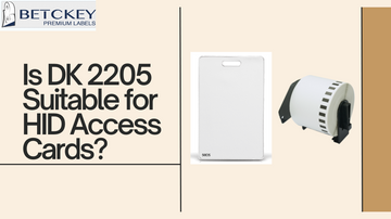 Is the DK 2205 Suitable for HID Access Cards?