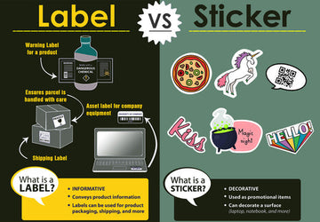 FAQ: Understanding the Difference Between Labels and Stickers