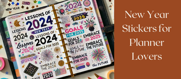 New Year Stickers for Planner Lovers