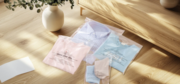 Clear Poly Bags with Suffocation Warning