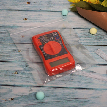 6" x 7" Clear Resealable Zip Bags 2 Mil 500 Pack