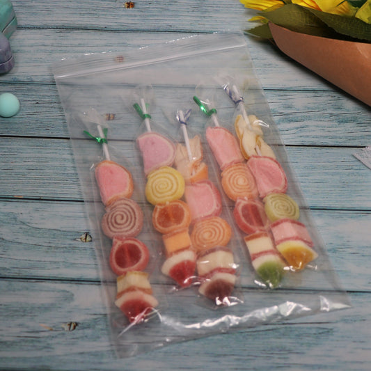 6" x 10" 2 Mil Clear Resealable Zip Bags 500 Pack