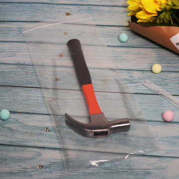 2 Mil 6" x 14" Clear Resealable Zip Bags 500 Pack