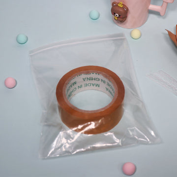 2 Mil 7" x 12" Resealable Clear Zip Bags 200 Pack