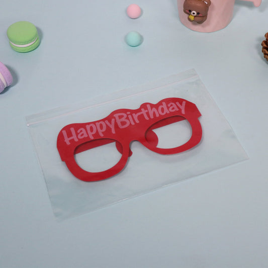 2 Mil 8" x 5" Reusable Clear Zip Bags 200 Pack