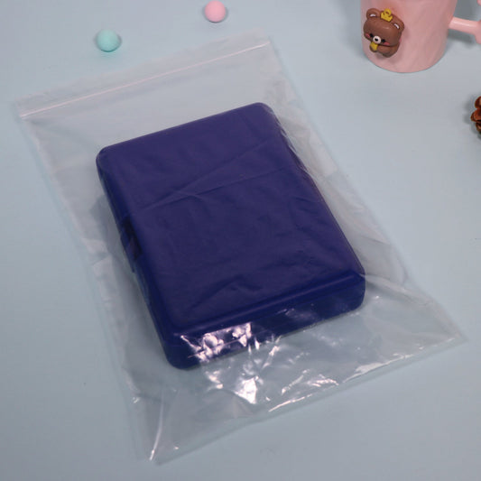 8" x 12" Clear Zip Bags 200 Pack