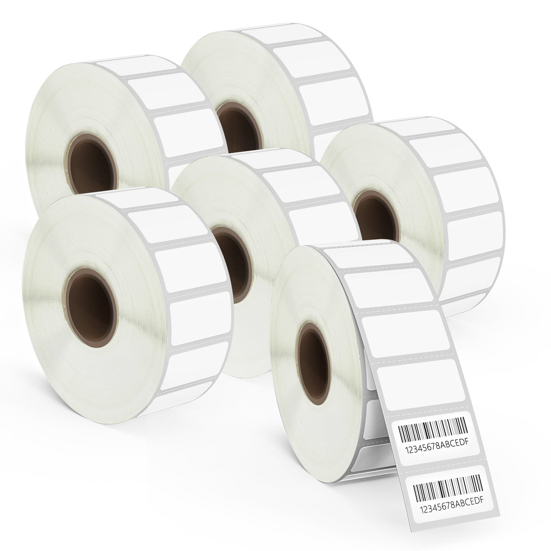 1" x 0.5" Small Film Removable Waterproof Labels