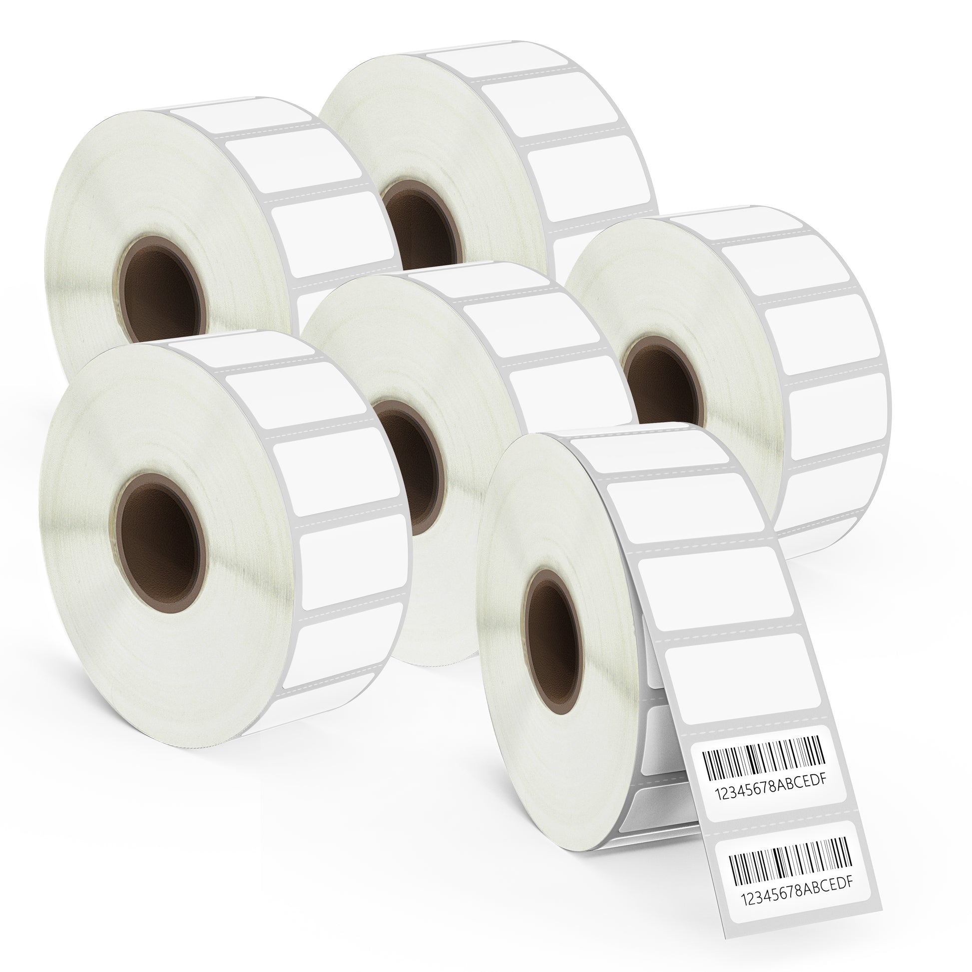 1" x 0.5" Small Film Removable Waterproof Labels
