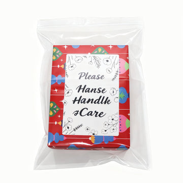 4 Mil 10" x 13" Zip Poly Bags 100 Pack Heavy-Duty Reusable