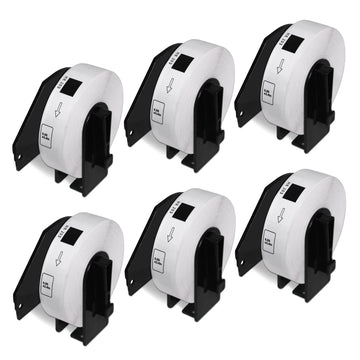 Brother DK-1203 Film Removable File Folder Labels 0.66" x 3.4"