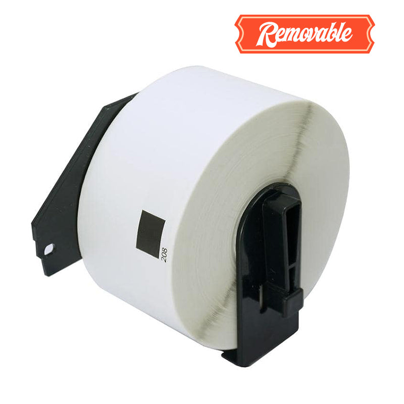 Brother DK-1208 Removable Large Address Labels 1.4" x 3.5"