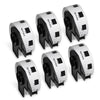 Brother DK-1218 Film Removable Round Labels 0.94 in Dia