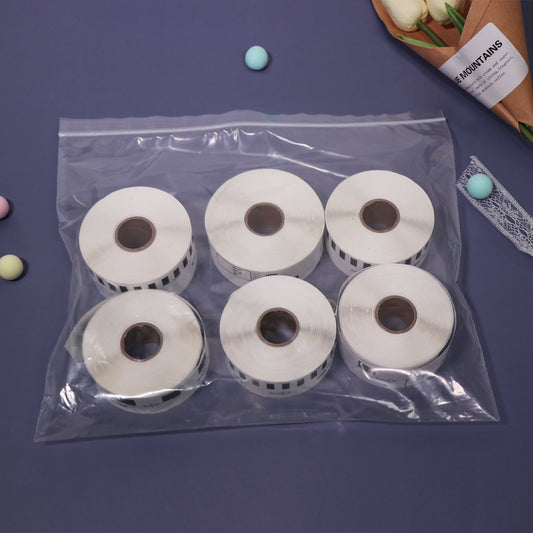 12" x 10" Durable 2 Mil Clear Zip Bags Resealable 100 Pack